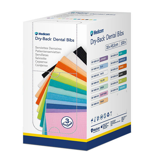Serwety dentystyczne Dry-Back