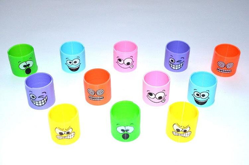 Zabawki - sprężynki (12 szt.)