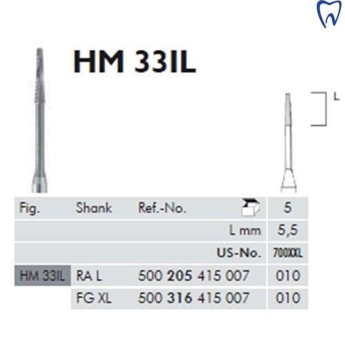 Wiertło HM 33IL RA L