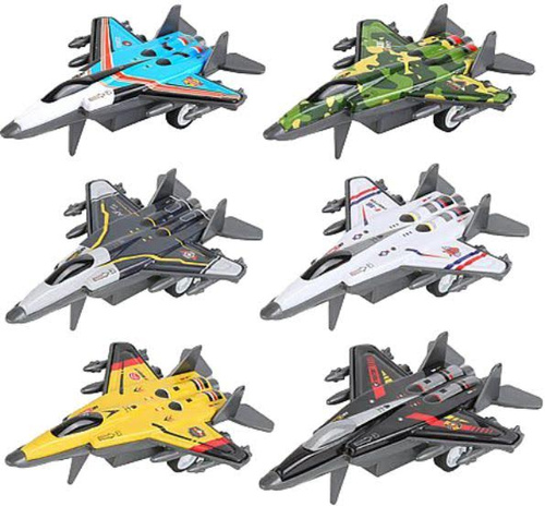 Zabawki - samoloty z napędem 6 szt.