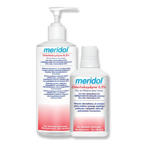 Meridol płukanka z chlorheksydyną 0,2% 300ml