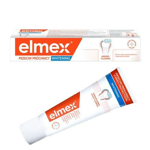 Elmex pasta przeciw próchnicy, wybielająca 75ml
