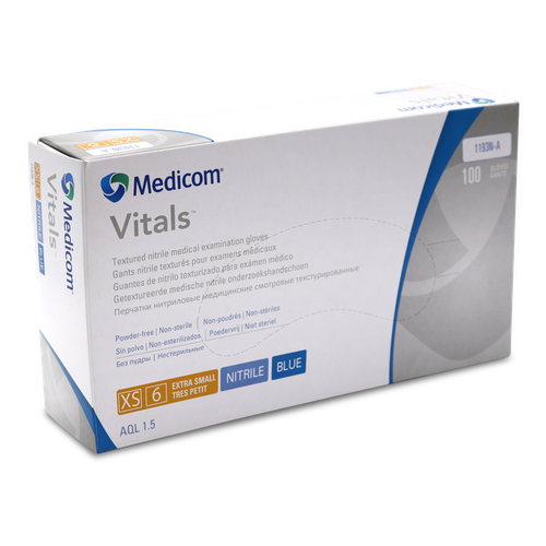 Rękawice nitrylowe Medicom SafeTouch Advanced Vitals