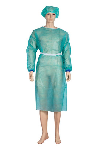 Fartuch ochronny z czepkiem