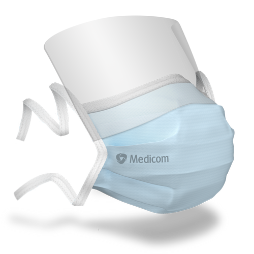 Maska medyczna SafeMask SofSkin fog-free