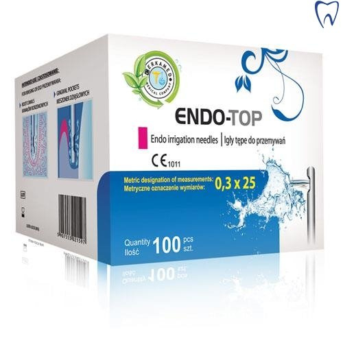 Igły do przemywań ENDO-TOP 0.3x25 100 szt.
