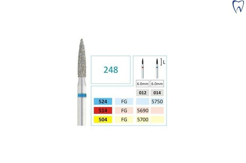 Wiertło FG diamentowe 248