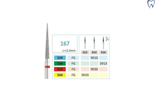 Wiertło FG diamentowe 167
