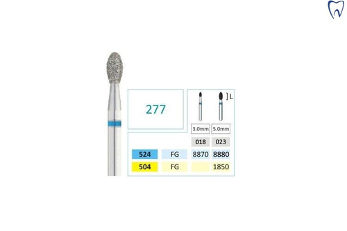 Wiertło FG diamentowe 277