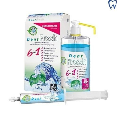 Płukanka Dent Fresh 50ml - zestaw startowy