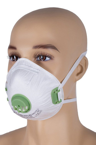 Półmaska filtrująca FFP3 RD z zaworem, 1 szt.