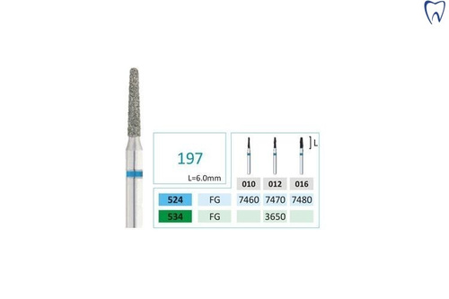Wiertło FG diamentowe 197
