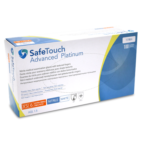 Rękawice nitrylowe Medicom SafeTouch Advanced Platinum, 100 szt.