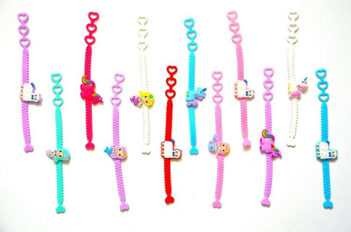 Zabawki - bransoletki zwierzątka 12 szt.