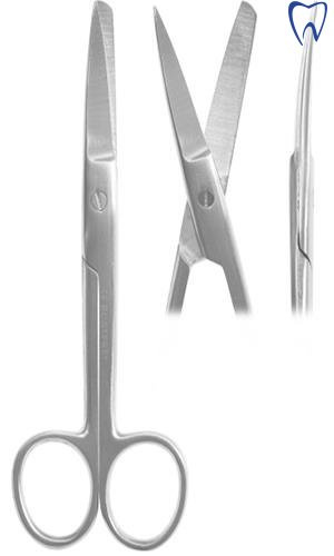 Nożyczki chirurgiczne wygięte O/T